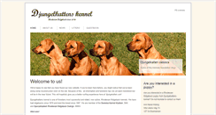 Desktop Screenshot of djungelkatten.com